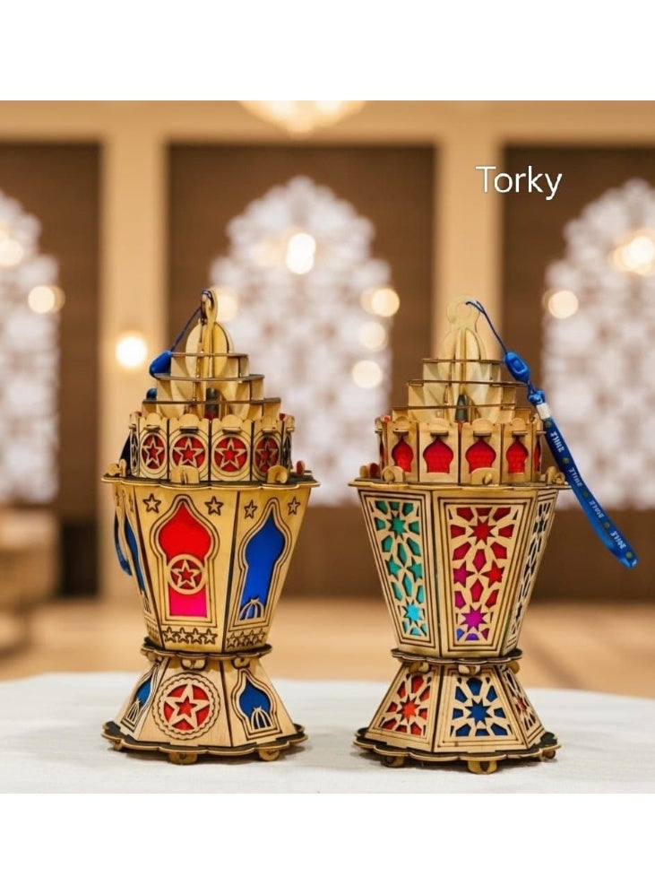 Quds Dome Musical & Light Decoration 🔥 | Premium Finish Design | 20 cm - Image 2